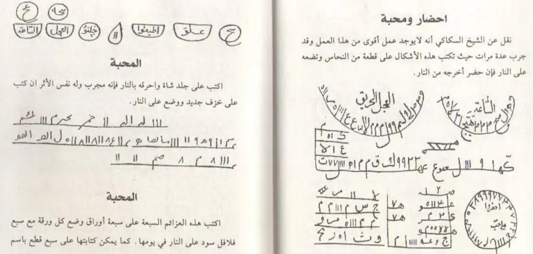 کتاب الطلاسم الهندیه