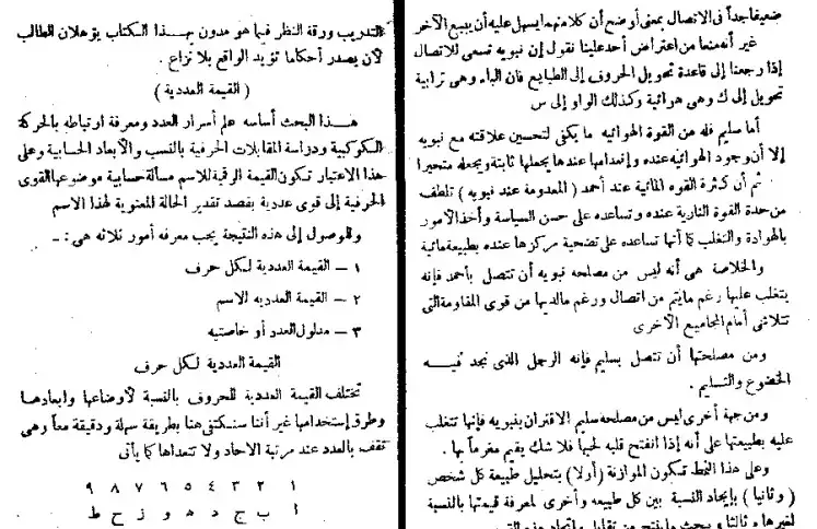 کتاب جوهر الکشوف فی سرالحروف