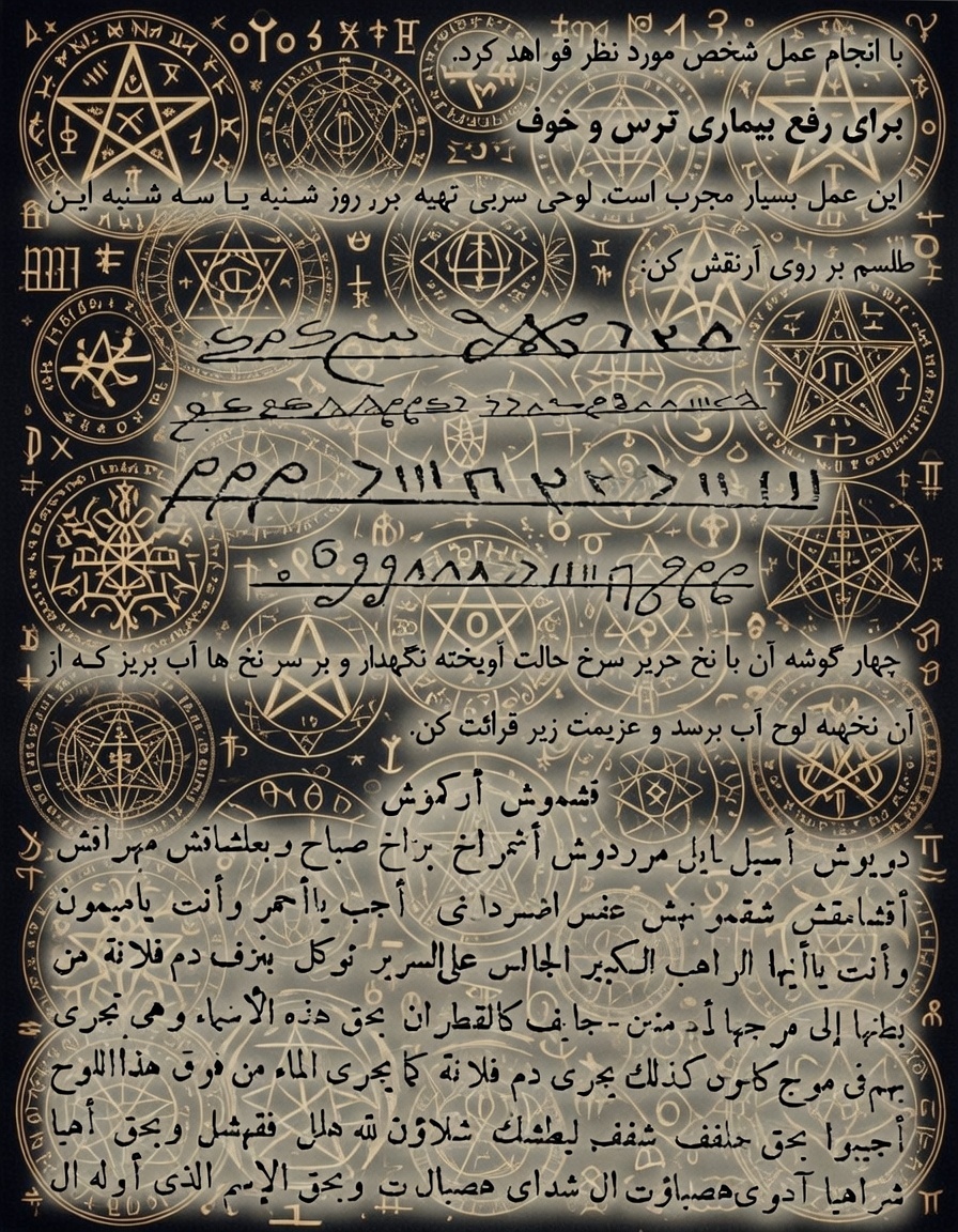 دانلود کتاب مجمع الطلاسم و اشکال المکرم نسخه اصلی ترجمه فارسی کتاب مجمع الطلاسم و اشکال المکرم