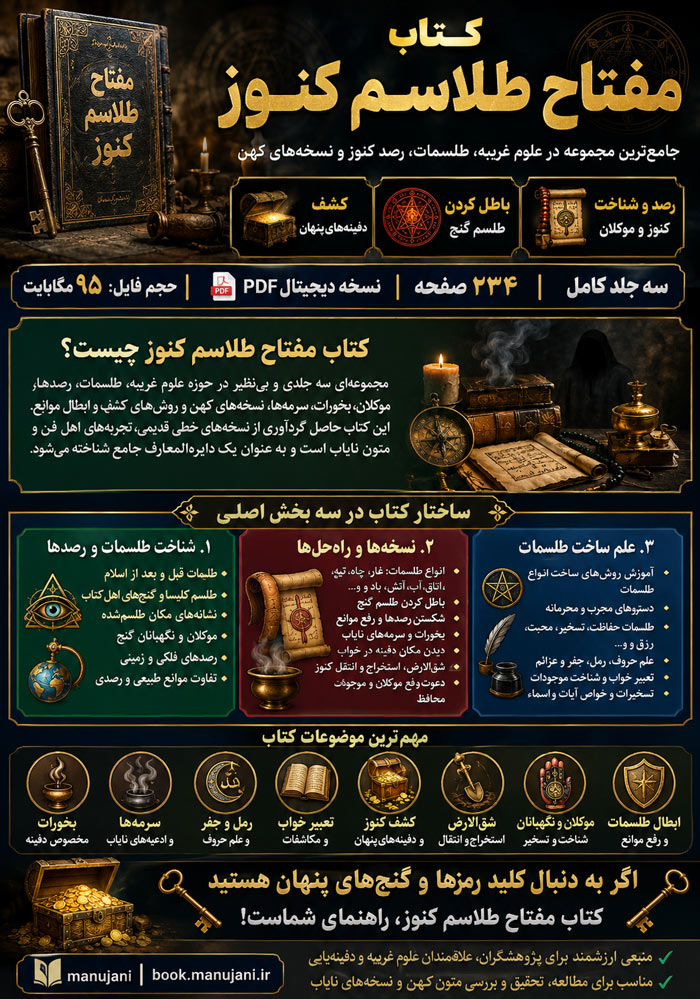 دانلود-کتاب-مفتاح-طلاسم-کنوز-باطل-کردن-طلسم-گنج-و-کشف-دفینه‌های-پنهان